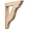 Ekena Millwork 7 1/2-in W x 34-in D x 42-in H Funston Trad Rough Cedar Woodgrain TimberThane Outlooker, Primed Tan OUTUR075X34X42FST04RCPR - alternate 1